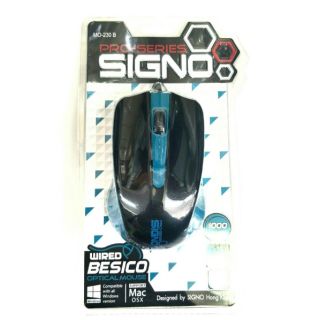 เม้าส์ signo usb mo-230bl  Pro-series