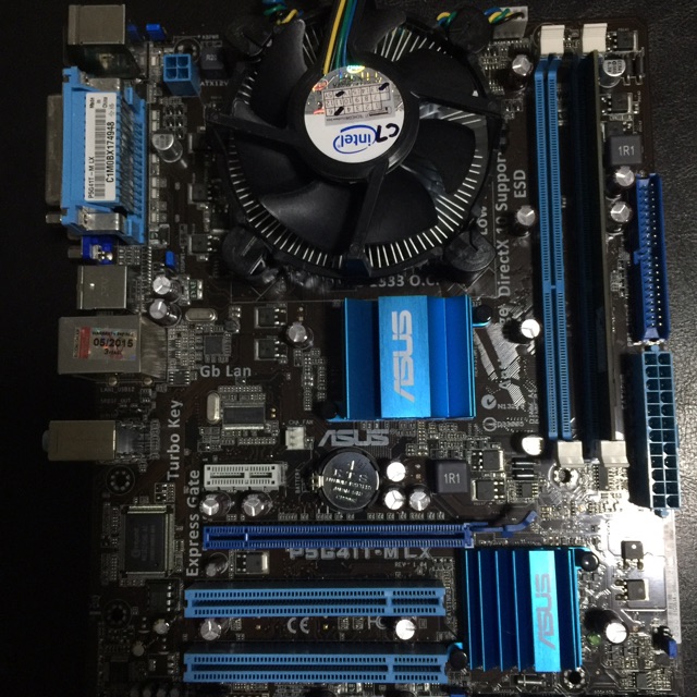 P5G41T-M LX + CPU + RAM ครบชุด บริการเก็บเงินปลายทาง