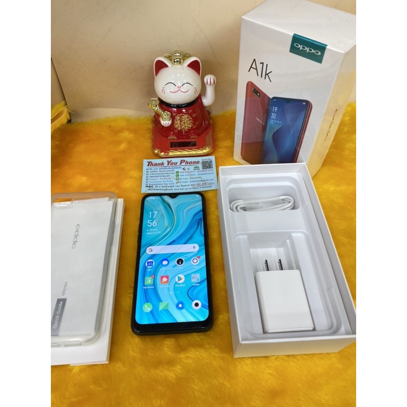 # OPPO A1k-เครื่องศูนย์ไทยมือสองแต่ใหม่มากๆมือ1ชัดๆ