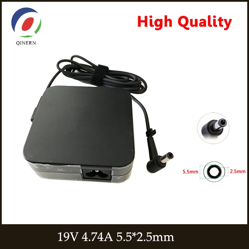 19V 4.74A 5.5*2.5 มม.90W แล็ปท็อปอะแดปเตอร์ชาร์จไฟ ADP-90YD สําหรับ Asus K53 A52F A53E A53S A53U A55