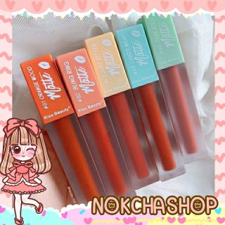 🔥FLASH SALE🔥ลิป Kiss Beauty ❤🧡🍑