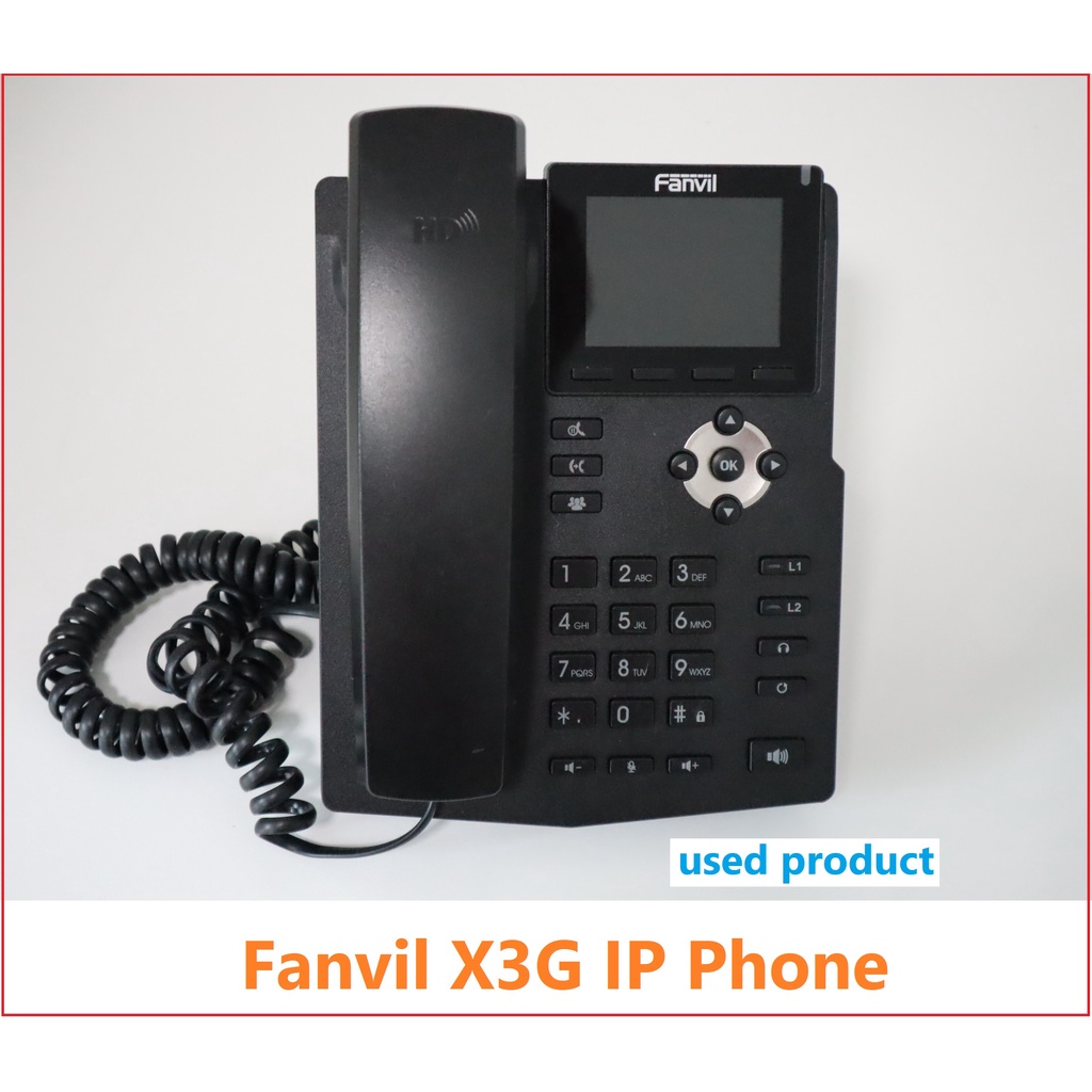 Fanvil X3G IP Phone พร้อม adapter สินค้ามือสอง