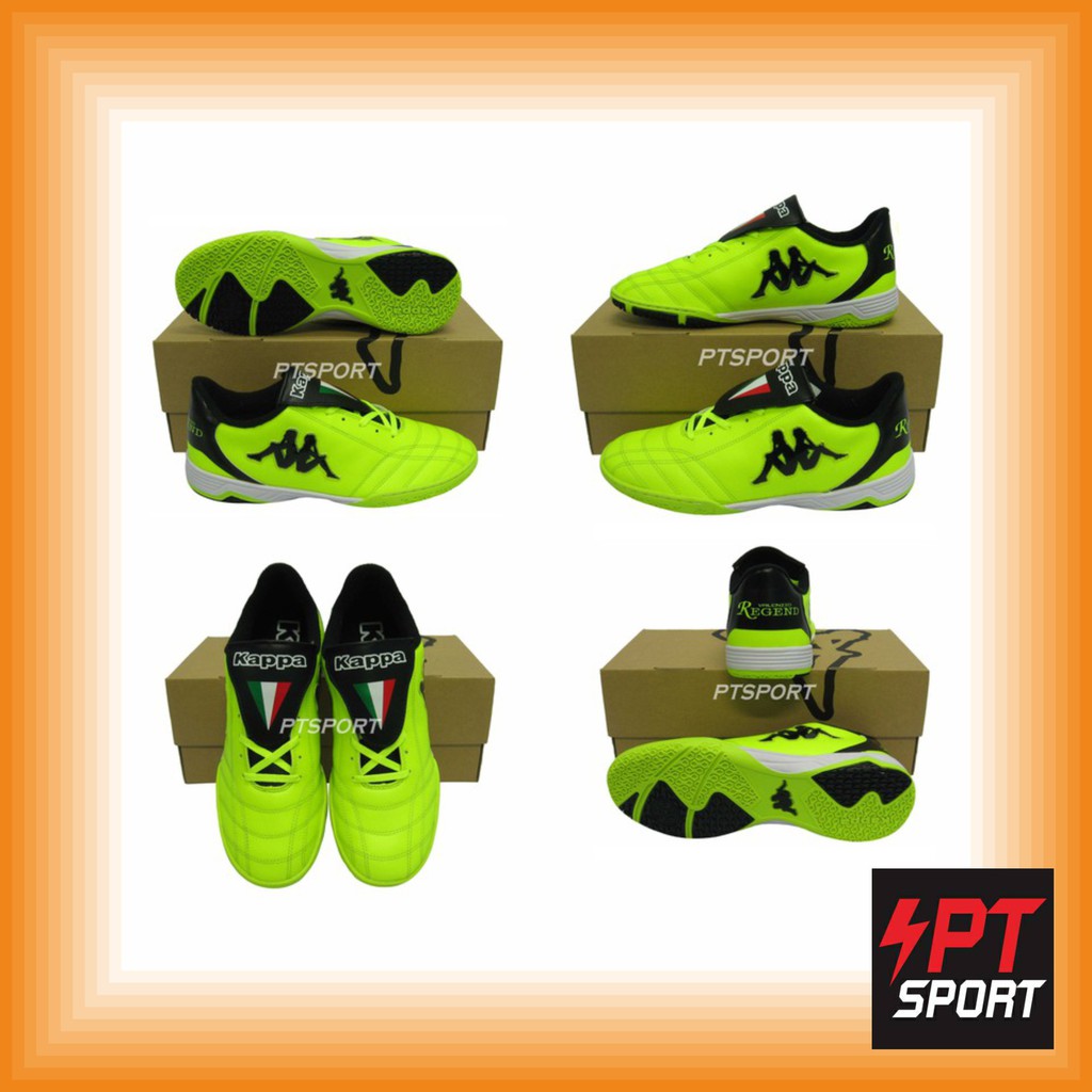 รองเท้ากีฬา รองเท้าฟุตซอล KAPPA GF-14G3 VALENZIO REGEND ID เหลืองดำ
