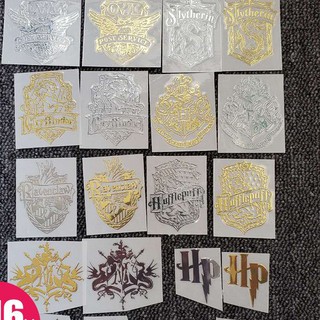 [New Metal Sticker] Harry Potter Harry Potter Metal Sticker Hogwarts Malfoy Huawei Mobile Computer Metal Sticker