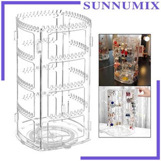 [Sunnimix] ชั้นวางเครื่องประดับ ต่างหู สร้อยคอ แบบใส