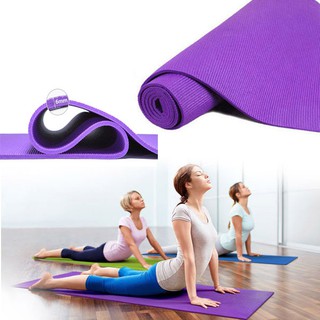 เสื่อโยคะ หนา 6 มม Yoga Mat 183x61 cm