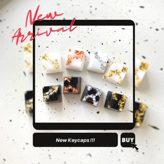 Kaycap Resin foil คีย์แคปเรซิ่น - Champagne/Rose Gold (part 2)*อ่านลายละเอียดก่อนสั่งซื้อ*