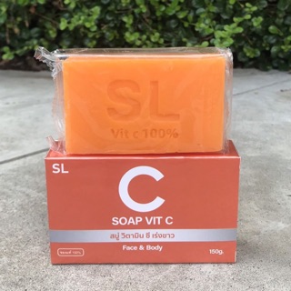 SL สบู่ Vit C Soap  สบู่วิตามินซี