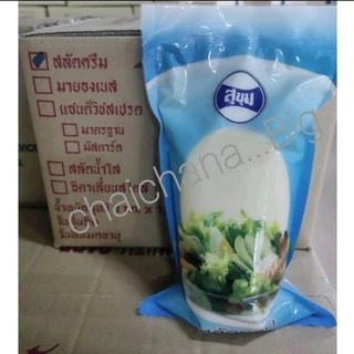 12 กก. 1ลัง น้ำสลัด ตราสุขม บSalad cream สั่งเยอะคุยกันได้