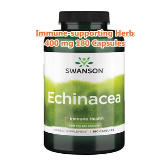 Swanson Premium Echinacea 400 mg 180 Capsules