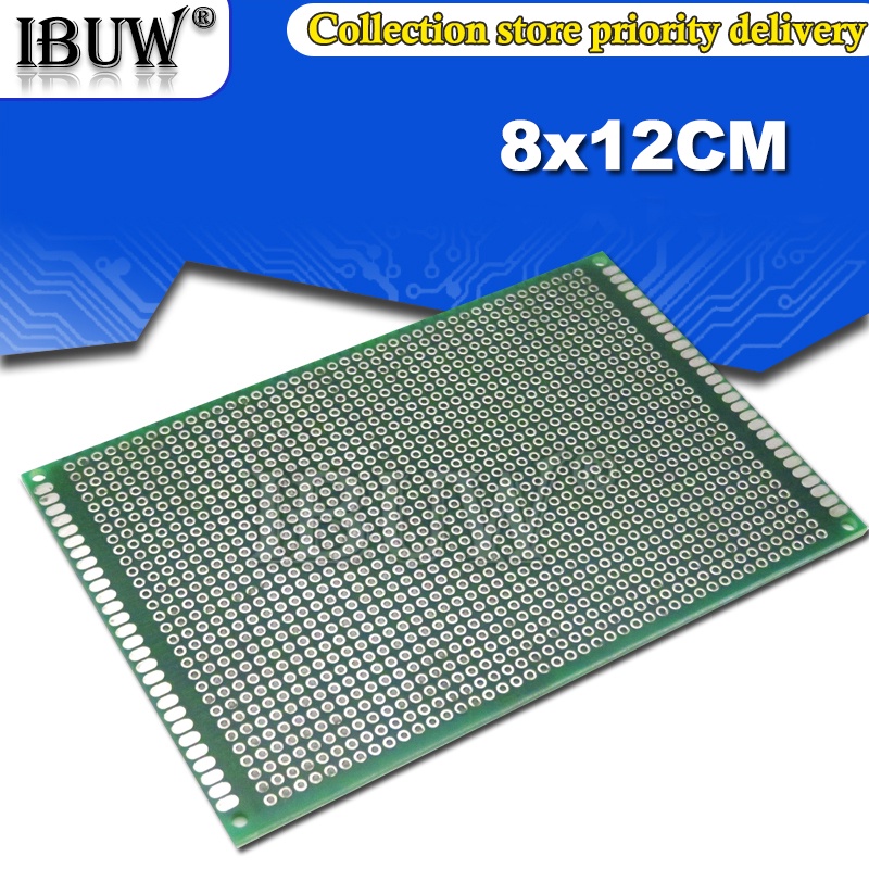 1pcs อิเล็กทรอนิกส์ 8x12 ซม.9x15 ซม.PCB Board Diy Universal พิมพ์ Circuit Board สองด้าน Prototyping 