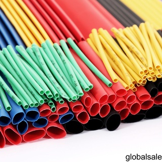 [Global] 328pcs Colorful Heat Shrink Tubing Sleeving Wrap Cable Wire Tubes Set 8 Size