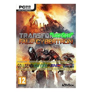 หม้อแปลง FALL OF CYBERTRON CD DVD GAME PC สําหรับเล่นเกมแล็ปท็อป