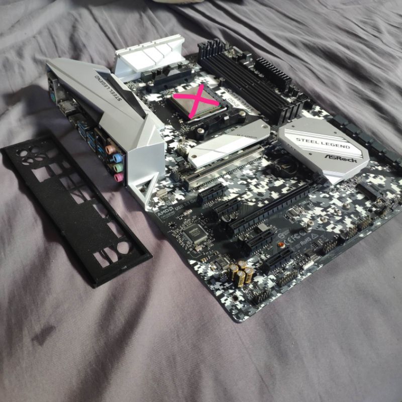 B450 STEEL LEGEND มือสองใช้งานปกติ