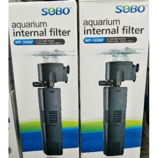 ปั๊มน้ำสำหรับตู้ปลา+กรอง รุ่น SOBO WP-3000F