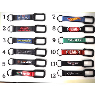 พวงกุญแจผ้า REIJU F.B Mondial Sherco Maserati aprilla Hot Wheels Real Skatesboards TAKATA MOTORCYCLES VALLEY Infiniti