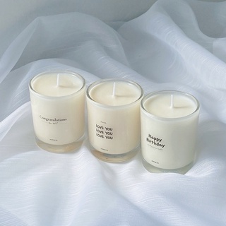 melting me : Memorial Candle  55 g.เทียนหอม ไขถั่วเหลือง Sox wax 100% (16 กลิ่น)