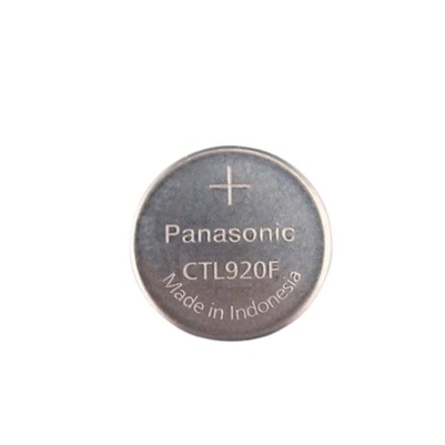CTL920F ถ่านกระดุม Casio พานาโซนิค ของแท้ถ่านชาร์จ Kinetic Capacitor CTL920F ,CTL920 แบบไม่มีแผ่นเพล