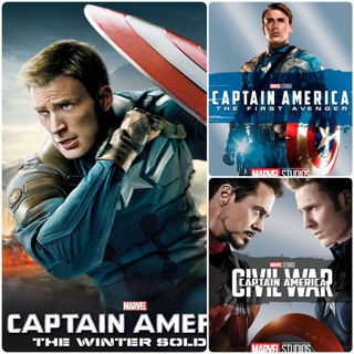 กัปตันอเมริกา ครบ 3 ภาค Captain America 3-Movie Collection #หนังฝรั่ง #แพ็คสุดคุ้ม - แอคชั่น ไซไฟ #มาร์เวล