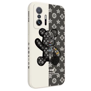 หมีหล่อเคสโทรศัพท์สําหรับ Xiaomi Mi 17T 15T 14T 13T 12T 11T 10T Pro Lite ฝาครอบแฟชั่น Mi 9T Pro สบายรู้สึก