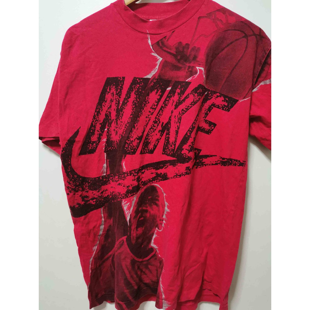 เสื้อยืด  เสื้อ วินเทจ เสื้อ vintage มือสอง ของแท้ nike michael jordan ovp