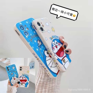 【พร้อมส่ง】เคสมือถือ แบบนิ่ม ขอบตรง ลายโดเรม่อน สำหรับ VIVO Y50 Y30 Y30i Y20 Y20i Y20S Y12A Y12S Y20SG Y31 Y17 Y12 Y15 Y11 Y19 V17 VIVO V11i Z3 Z3i V20 PRO V9 Y85 Y93 Y91C Y91 Y95 S1 Y5S S Y52S Y70S Y51S V15 S7 pVl2