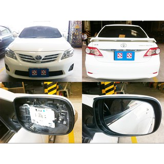 เลนส์กระจกมองข้าง CAMRY 2006 /  ALTIS 2008 / VIOS 2008 /  Yaris 2006 ไม่หลอกตา