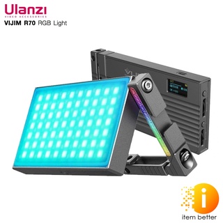 ULANZI VIJIM R70 RGB Video Light ไฟติดหัวกล้อง ปรับแสงไฟ 2500-8500K