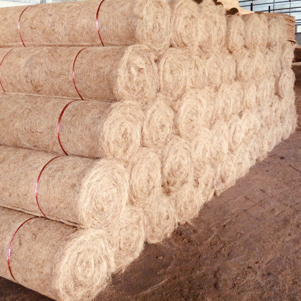 [พร้อมส่ง] ใยมะพร้าวขนาดหนา 1/2 นิ้ว 1x5, 1x10 เมตร สำหรับปลูกพืช คลุมดิน พันเสาไม้เลื้อย - รูปที่ 2