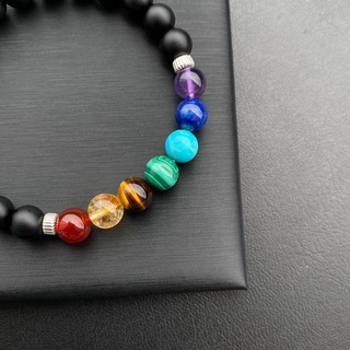 กำไลหินแท้ 7 จักระ (7 Chakra Stone bracelet) ✨