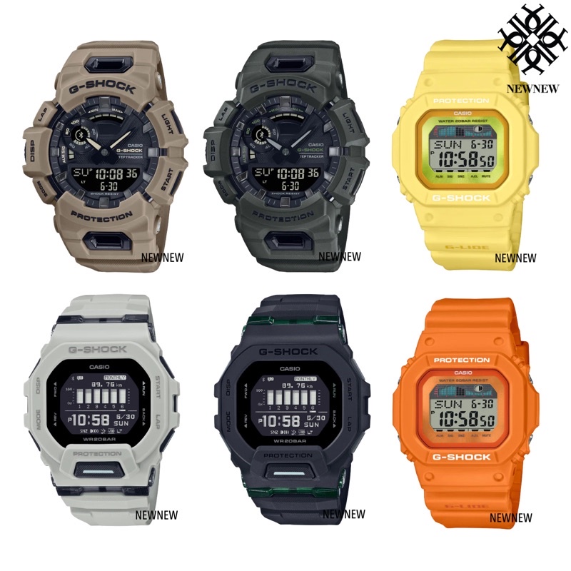 G-SHOCK ของแท้แระกันศูนย์ 1ปี GBD-200UU-1 GBD-200UU-9  GBA-900UU-3 GBA-900UU-5 GLX-5600RT-4 GLX-5600