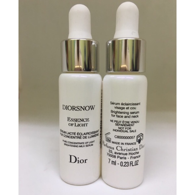 diorsnow essence of light serum