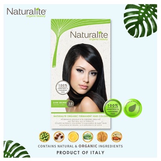 ผลิตภัณฑ์เปลี่ยนสีผม ออร์แกนิค 3.0 Dark Brown Hair Colour : Naturalite (110ml)