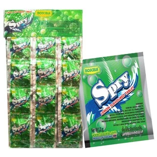 เม็ดอมไฮ-โคล่าHi ! COLA ขนมย้อนยุคโบราณ[1แผง 24ซอง]ของปัจฉิมของแจกเด็กขนมเด็กชอบอร่อยโคล่า-สไปร์ท