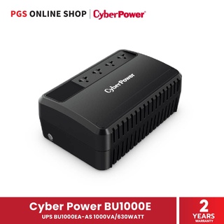 CyberPower (เครื่องสำรองไฟฟ้า) รุ่น UPS BU1000EA-AS 1000VA/630WATT สินค้ารับประกัน 2 ปี