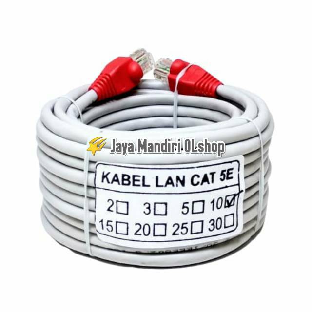 สาย LAN 10M/10 เมตร สาย UTP CAT 5E (Vaclink)