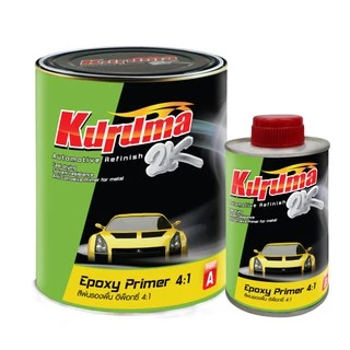 คูลูม่าร์ สีรองพื้น อีพ็อกซี่ (สีเทา) 2K 4:1 Part A ขนาด 0.80 L Part B ขนาด 0.20 L (สีรองพื้นเกาะเหล็ก)