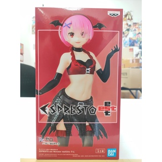 Re :Zero kara Hajimeru Isekai Seikatsu - Ram Figure - Espresto - Espresto est - Monster Motions (Bandai Spirits)