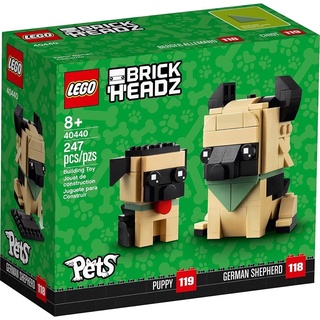 LEGO 40440 Brickheadz German Shepherd เลโก้ของใหม่ ของแท้ 100%