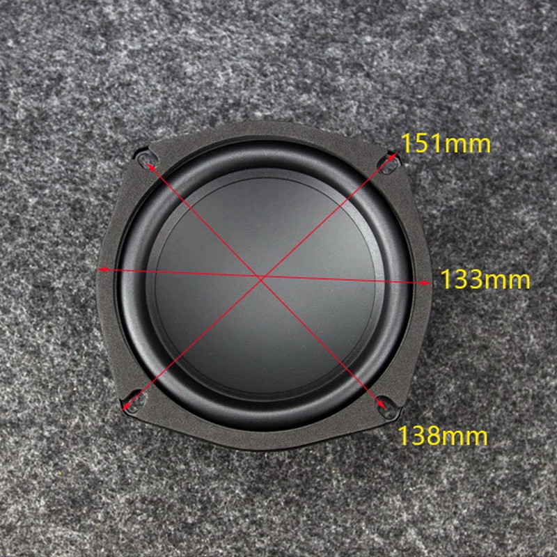 ลำโพง 5.25 ทุ้ม woofer 5.25 mid bass วูฟเฟอร์ 5.25 sub woofer ซับ 5.25  sub 5.25