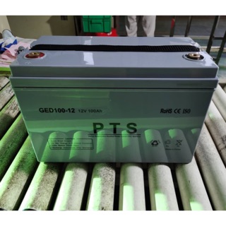 ✅แบต Deep Cycle Gel สำหรับ Solar Cell 100A 12V