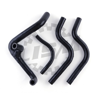 4PCS For HUSQVARNA CR WR 250 360 2000-2007 2001 2002 2003 2004 2005 2006 3-ply Motorcycle Silicone Radiator Coolant Hose