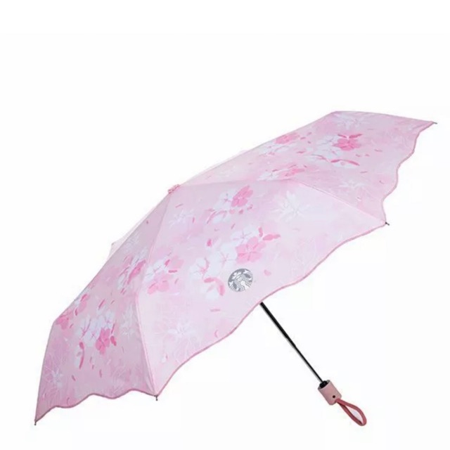 Starbucks Taiwan 2019 Sakura Cherry Blossom Umbrella.