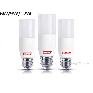 หลอดไฟ LED STICK BULB ทรงกระบอก ขั้ว E27 6W 9W 12W