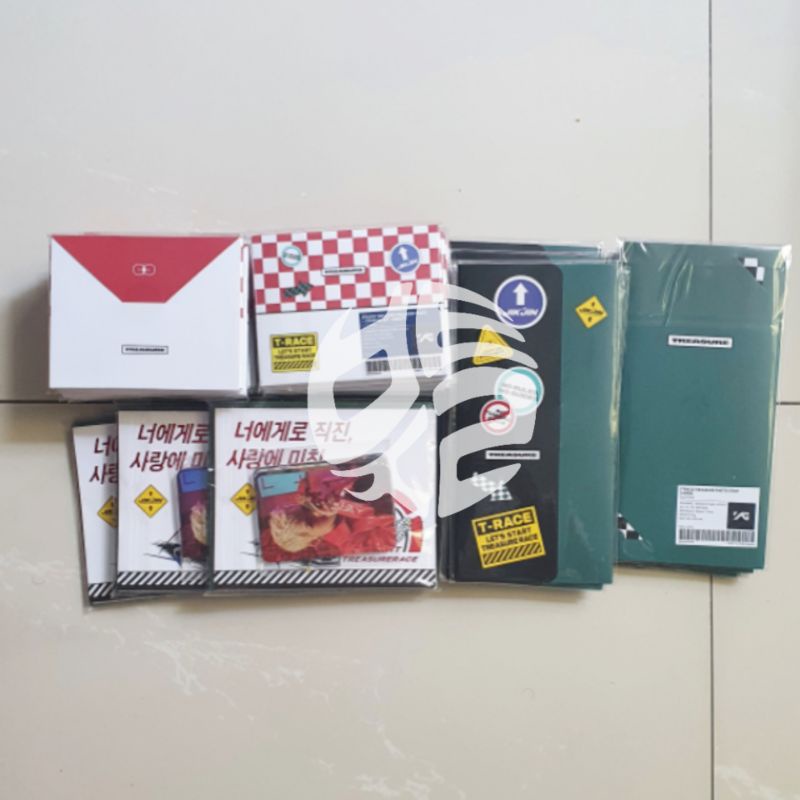 [READY] Treasure Trace MD Merch ชุดสติ๊กเกอร์ภาพโพลารอยด์, โฟโต้สตริป มาชิโฮ Yedam Hyunsuk Doyoung J