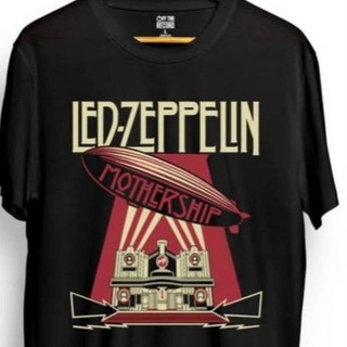 เสื้อยืดวงดนตรีสินค้ายอดนิยม - zeppelin แม่เรือร็อคตํานาน led band เสื้อall size