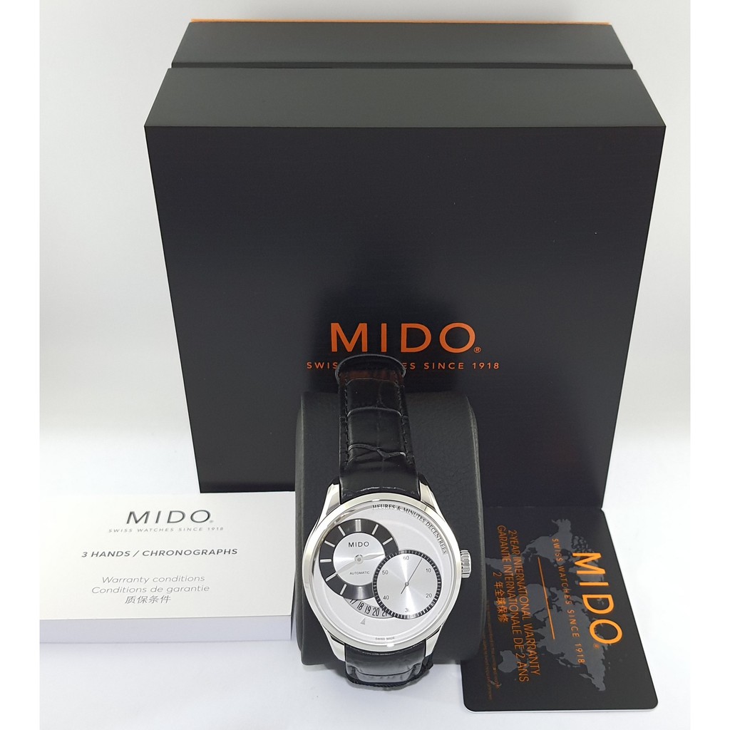 นาฬิกา MIDO MEN'S M024.444.16.031.00 BELLUNA II SWISS AUTOMATIC พร้อมกล่อง (ใหม่)