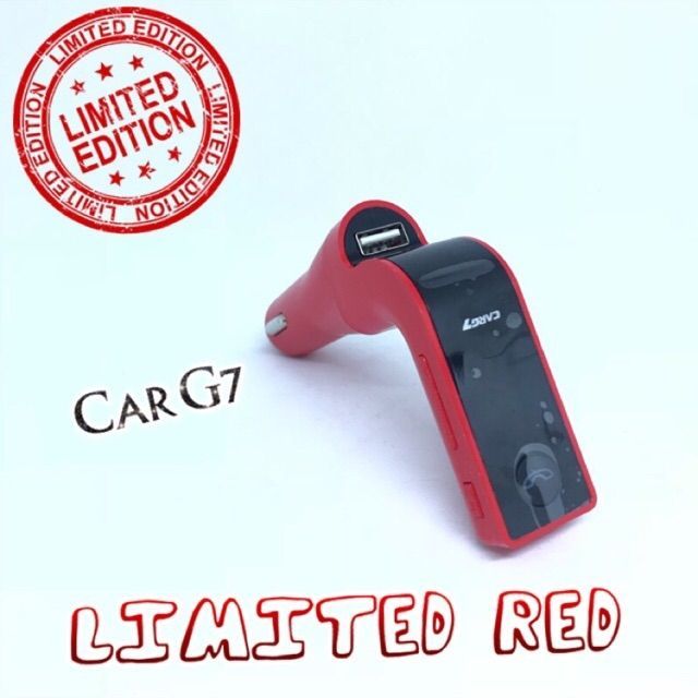 CARG7 ของแท้ 100 อุปกรณ์ติดรถยนต์ Bluetooth FM รับสัญญาณบลูทูธรถยนต์