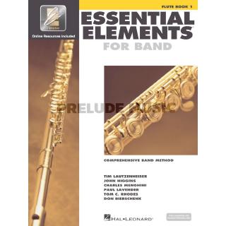 ESSENTIAL ELEMENTS FOR BAND – FLUTE BOOK 1 WITH EEI (HL00862566)