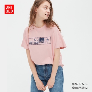 ใหม่ Uniqlo เสื้อยืดแขนสั้น พิมพ์ลาย UT PEANUTS RS Snoopy series สําหรับผู้หญิง 2022